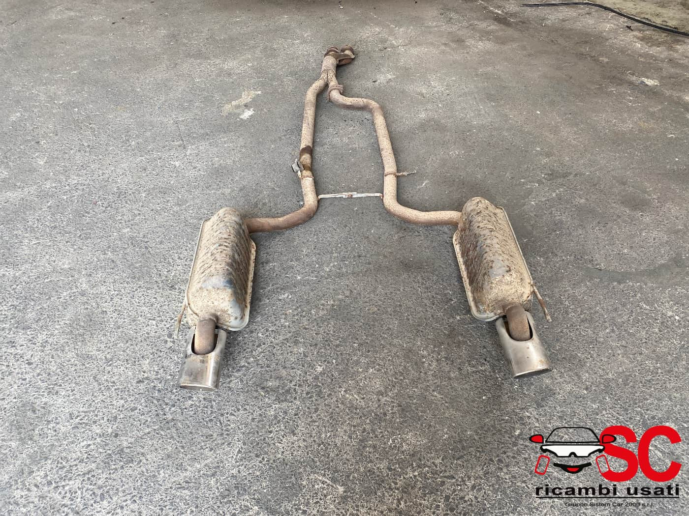 MARMITTA COMPLETA DI TERMINALE SCARICO MERCEDES Classe CL C215 Serie (99>06)