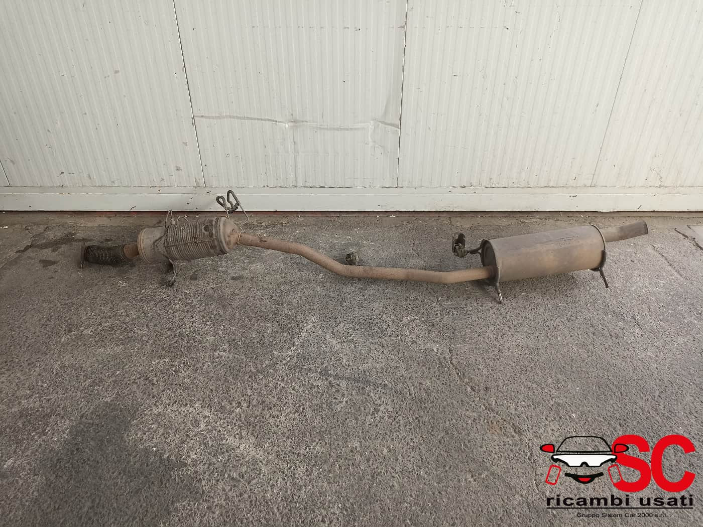 MARMITTA COMPLETA DI TERMINALE SCARICO RENAULT Trafic Serie 203002407R (14>)