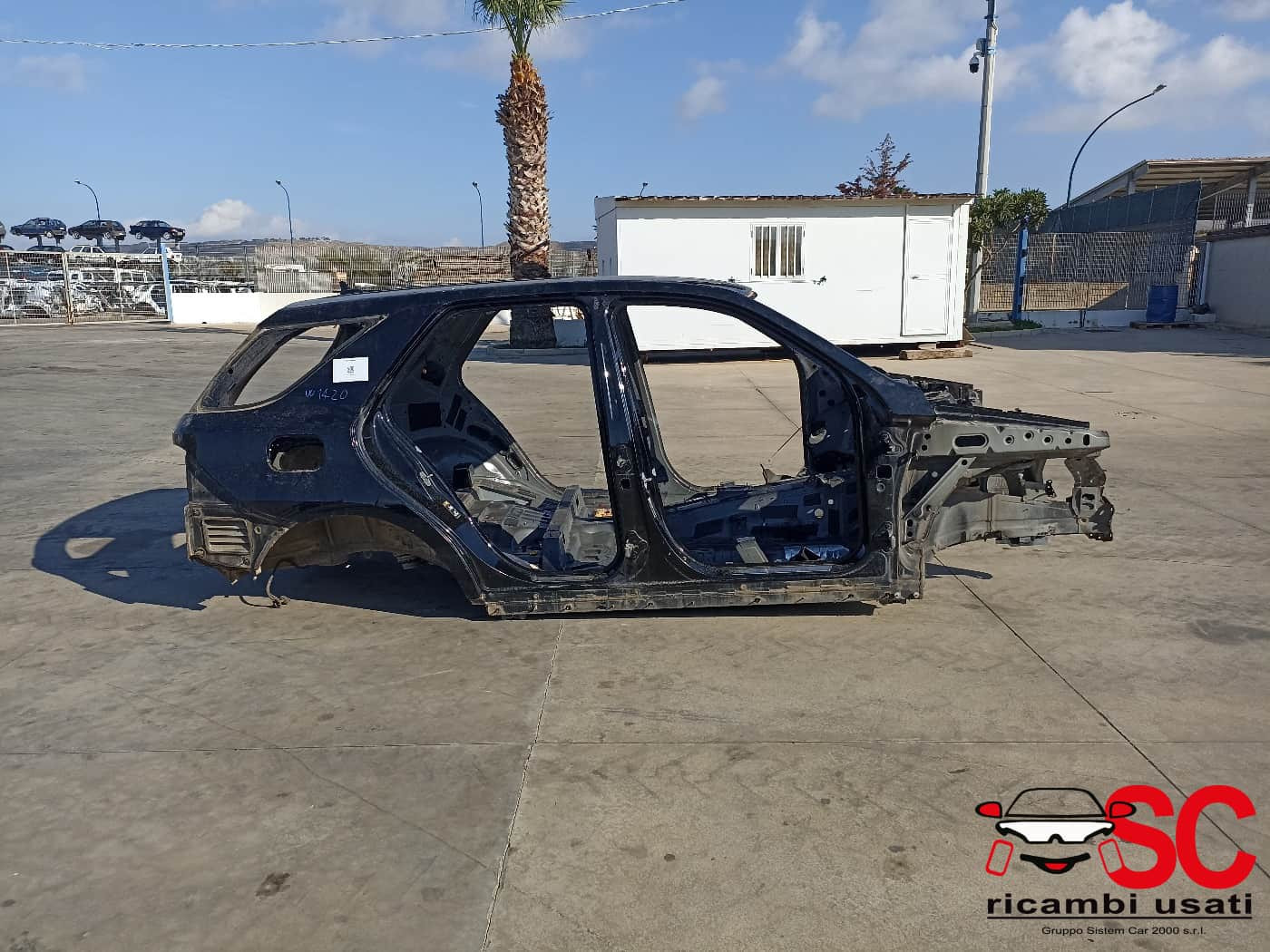 FRONTALE IN LAMIERA MERCEDES ML W166 4° Serie (11>)