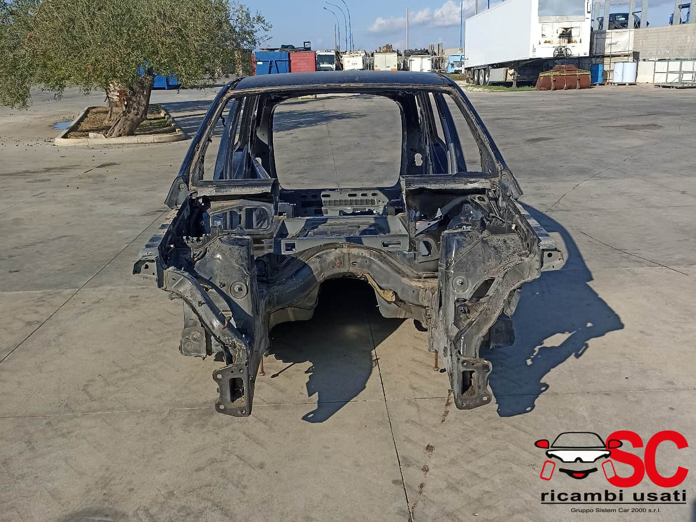FRONTALE IN LAMIERA MERCEDES ML W166 4° Serie (11>)