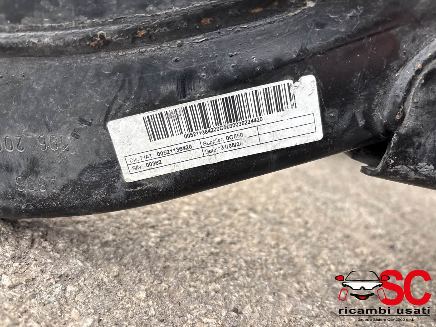 52113642 ASSALE POSTERIORE JEEP Compass Serie Diesel