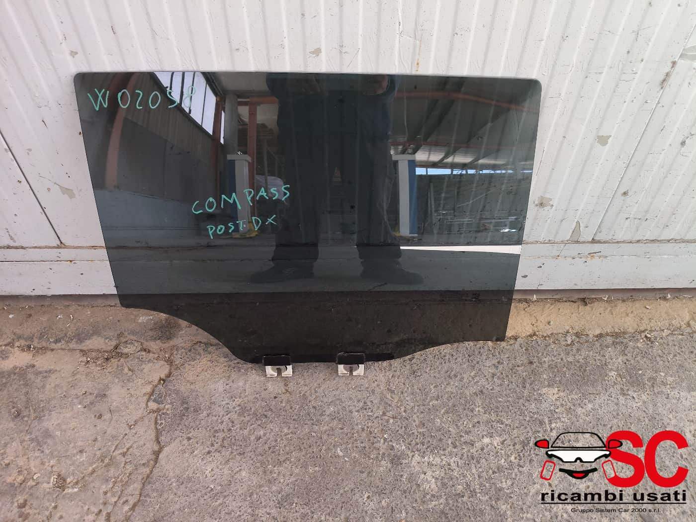 VETRO SCENDENTE POSTERIORE DESTRO JEEP Compass Serie (16>)