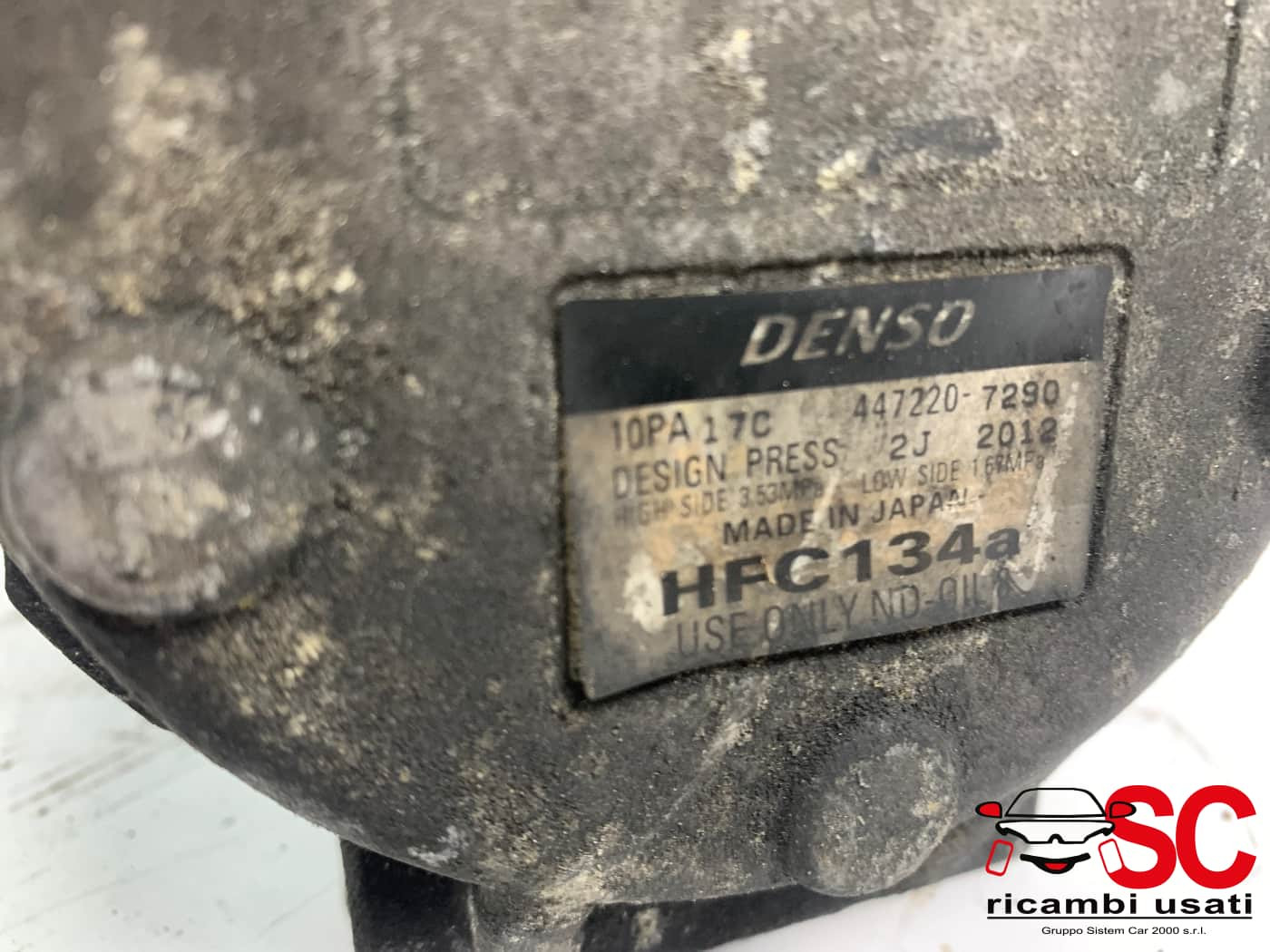 4472207290 COMPRESSORE ARIA CONDIZIONATA IVECO Daily 35C12 diesel