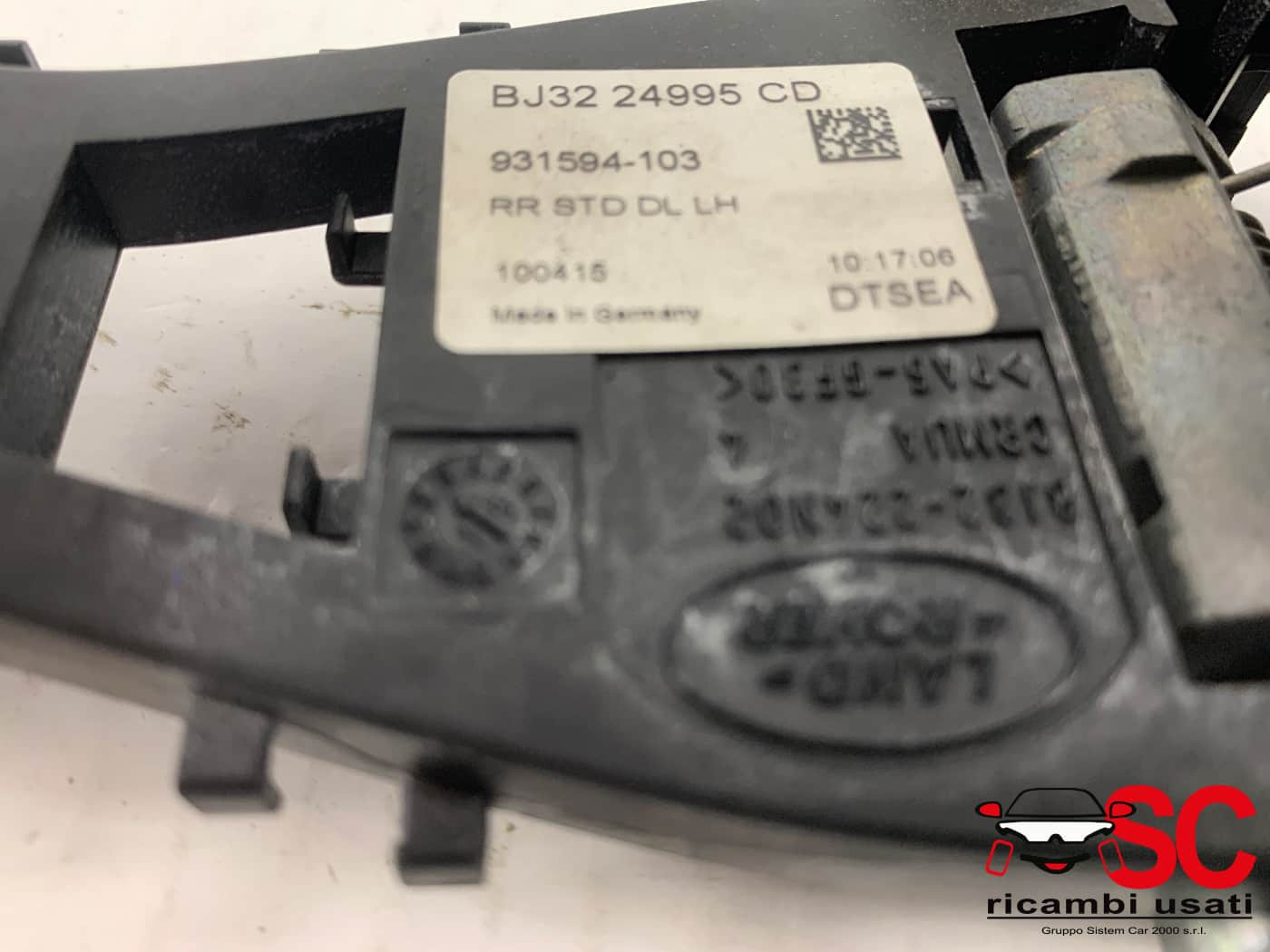 MANIGLIA ESTERNA POSTERIORE SINISTRA LAND ROVER Range Rover Evoque 1° Serie BJ3224995CD (11>)