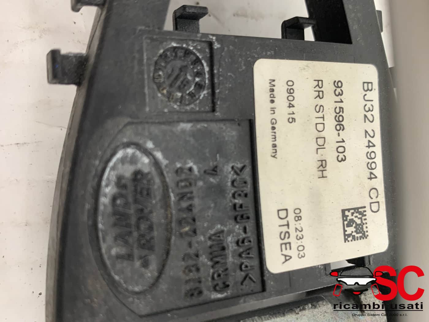 MANIGLIA ESTERNA POSTERIORE DESTRA LAND ROVER Range Rover Evoque 1° Serie BJ3224994CD (11>)