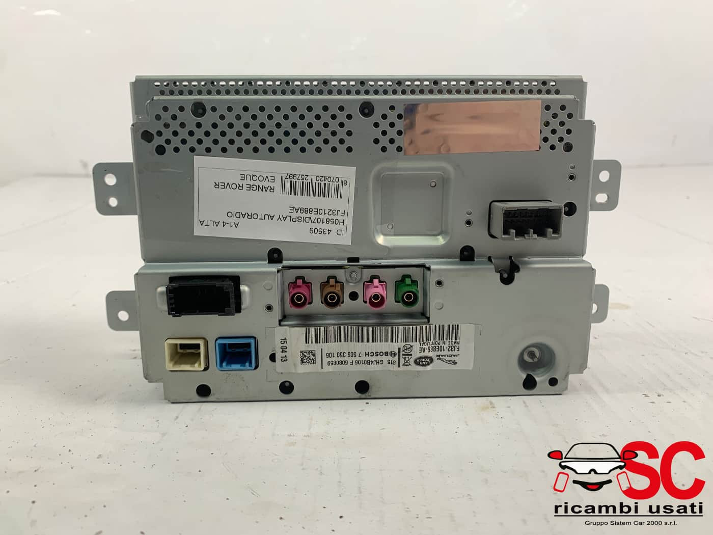 AUTORADIO LAND ROVER Range Rover Evoque 1° Serie FJ3210E889AE (11>)