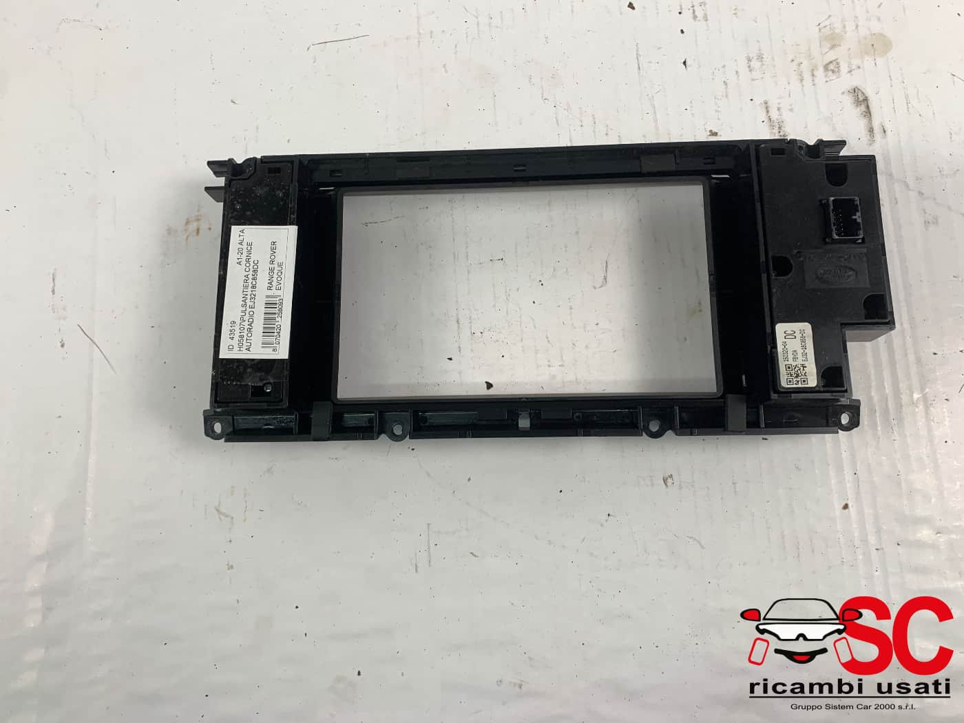 CORNICE AUTORADIO LAND ROVER Range Rover Evoque 1° Serie EJ3218C858DC (11>)