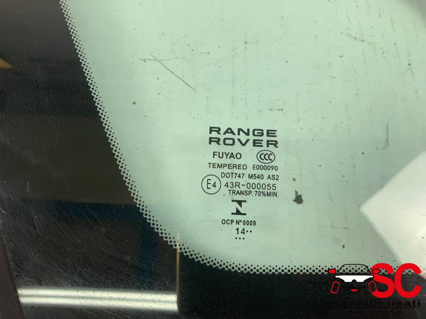VETRO FISSO POSTERIORE SX LAND ROVER Range Rover Evoque 1° Serie EJ3229601EA (11>)
