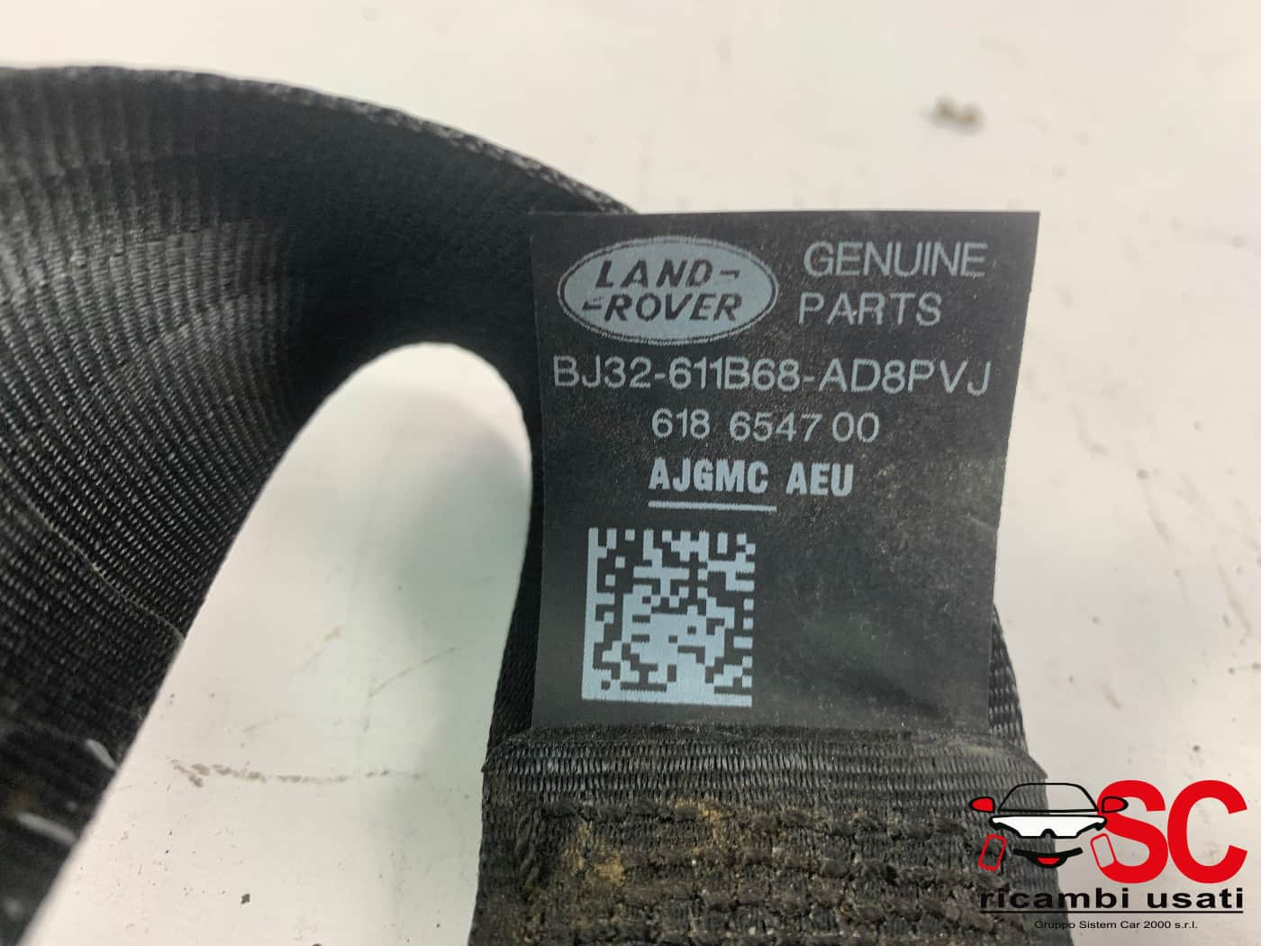 CINTURA DI SICUREZZA POSTERIORE DX LAND ROVER Range Rover Evoque 1° Serie BJ32611B68AD8PVJ (11>)