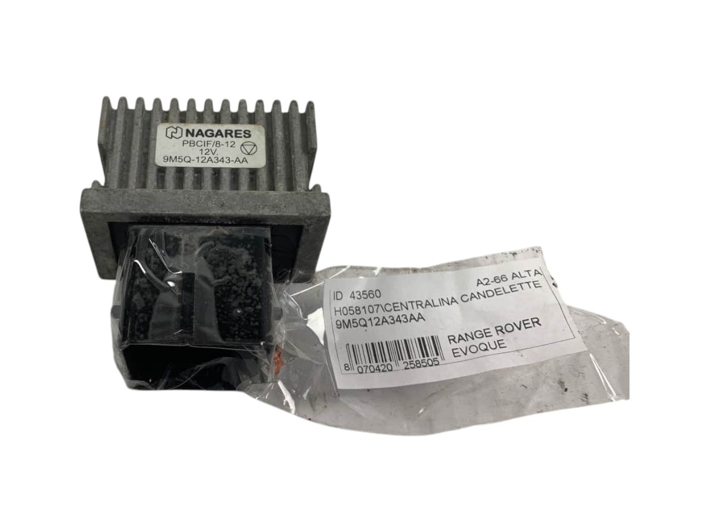 9M5Q12A343AA CENTRALINA CANDELETTE LAND ROVER Range Rover Evoque 1° Serie diesel