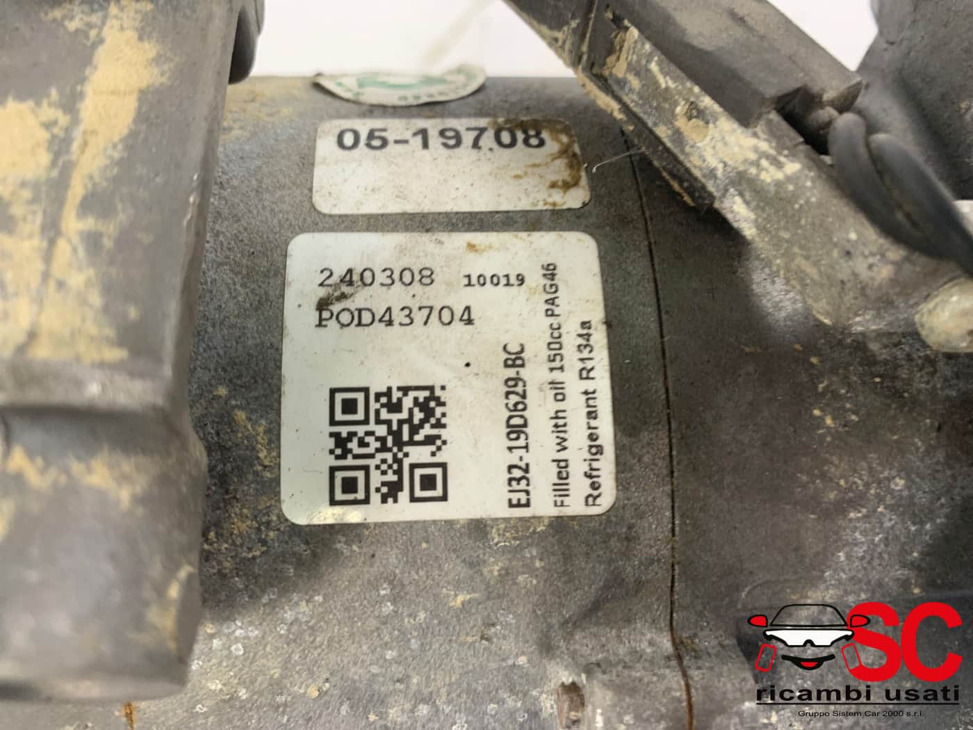 EJ3219D629BC COMPRESSORE ARIA CONDIZIONATA LAND ROVER Range Rover Evoque 1° Serie Diesel