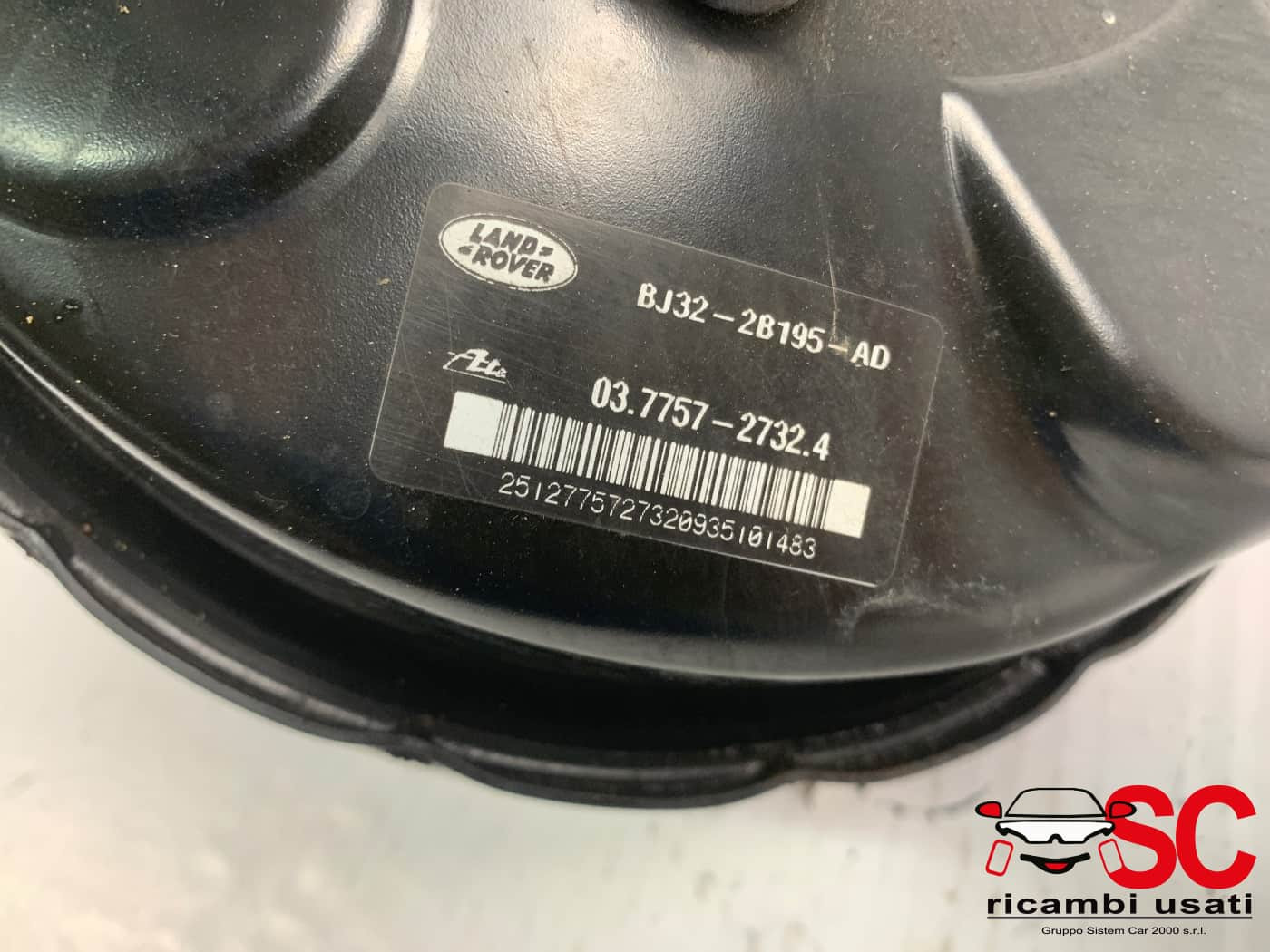 BJ322B195AD SERVOFRENO LAND ROVER Range Rover Evoque 1° Serie diesel