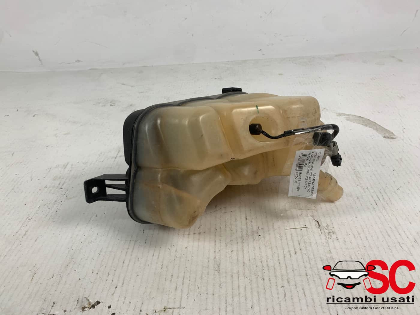 FK728K218AA VASCHETTA LIQUIDO RADIATORE LAND ROVER Range Rover Evoque 1° Serie diesel