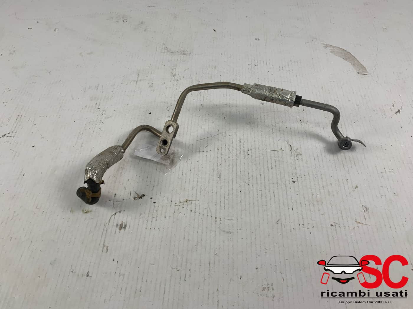 9675423980 TUBO PASSAGGIO OLIO TURBINA LAND ROVER Range Rover Evoque 1° Serie diesel