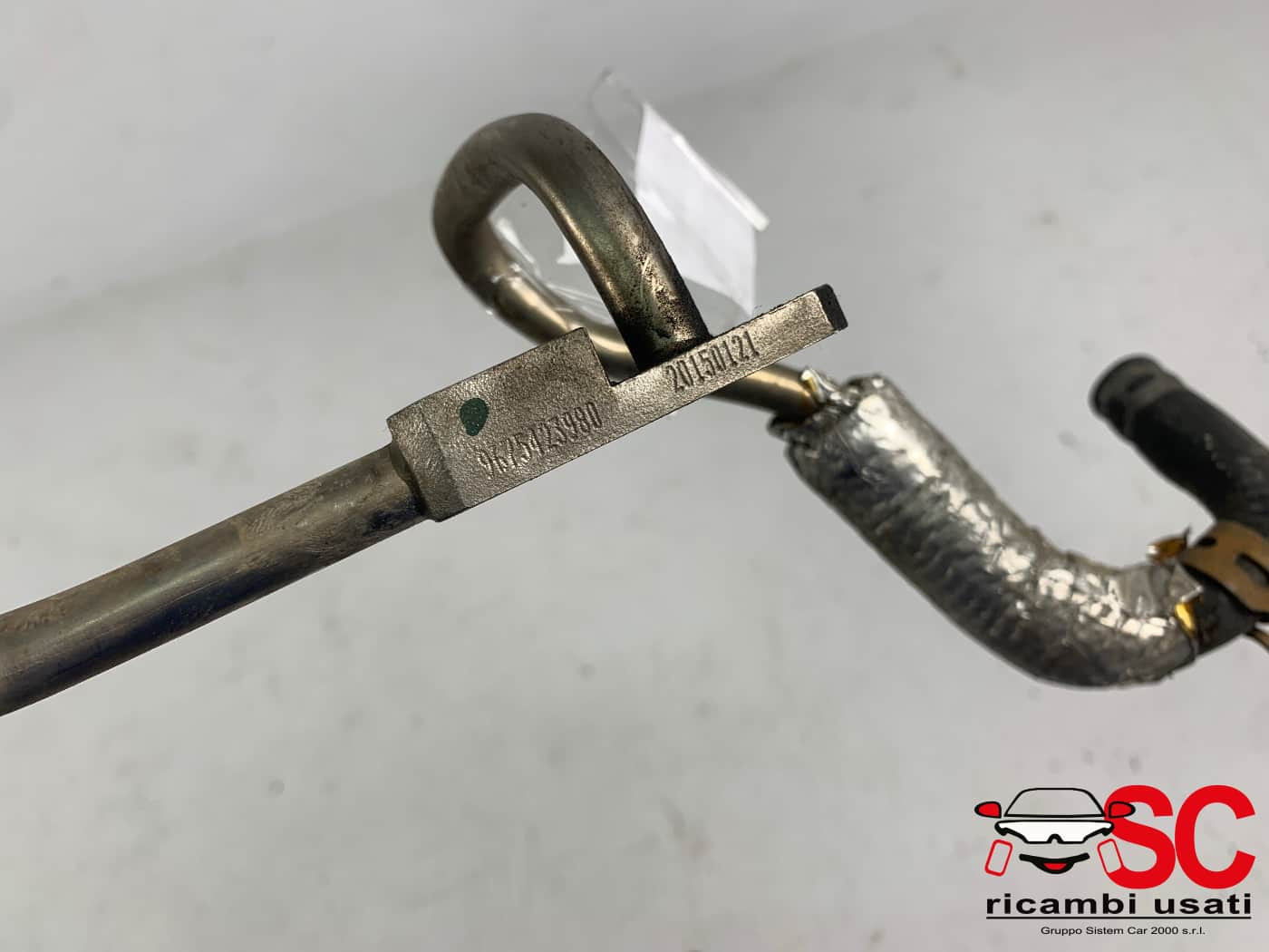 9675423980 TUBO PASSAGGIO OLIO TURBINA LAND ROVER Range Rover Evoque 1° Serie diesel