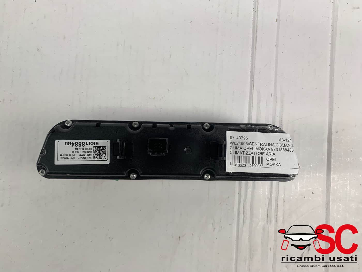 COMANDI CLIMA OPEL Mokka Serie 9831888480 (20>)