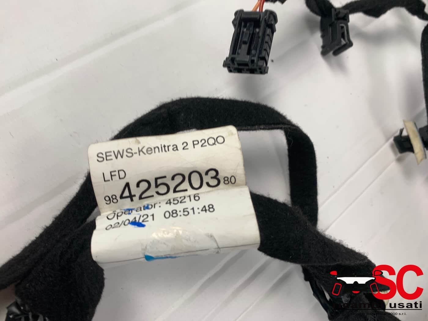 IMPIANTO ELETTRICO (CABLAGGIO) PORTA ANTERIORE SX OPEL Mokka Serie 9842520380 (20>)