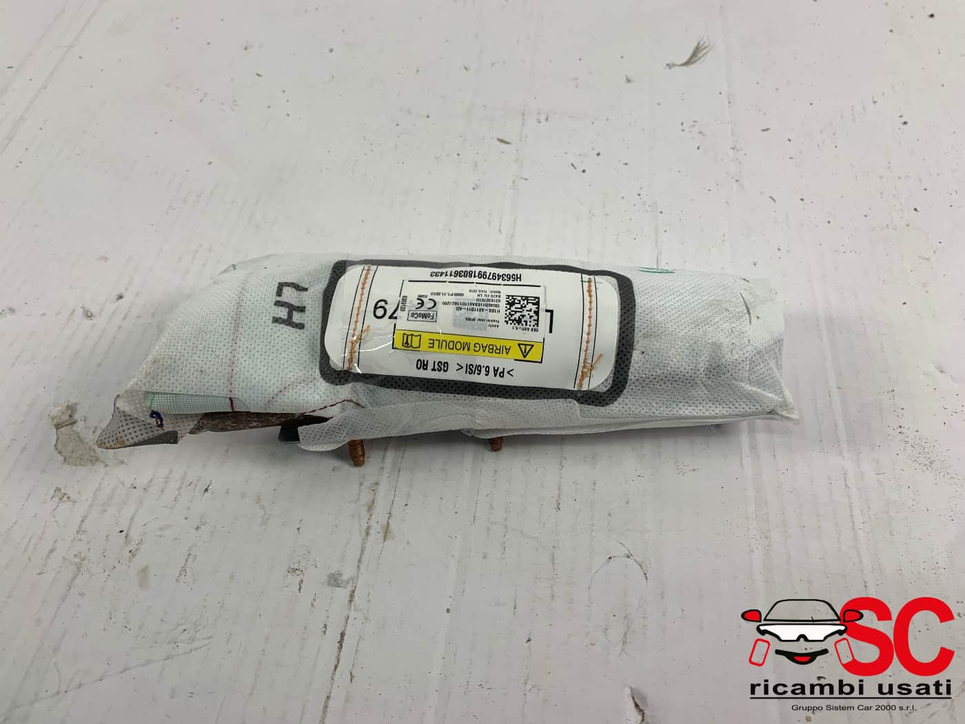 AIRBAG SEDILE SINISTRO FORD Fiesta 7° Serie H1BBA611D11AD (17>>)