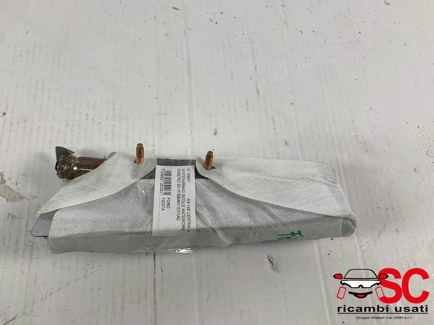 AIRBAG SEDILE SINISTRO FORD Fiesta 7° Serie H1BBA611D11AD (17>>)