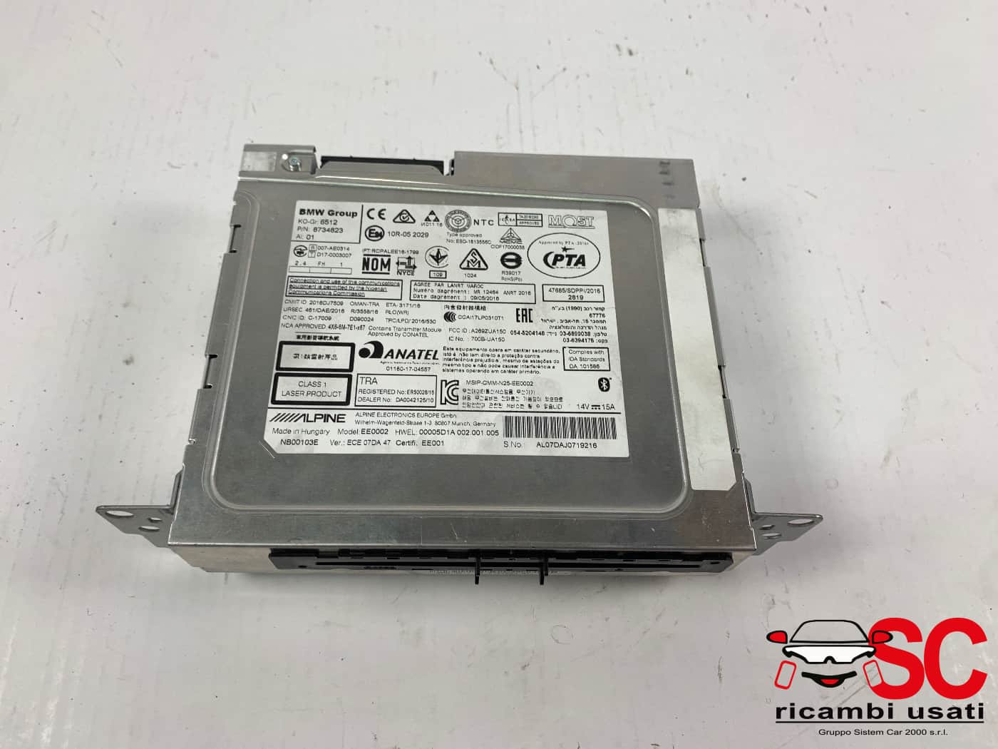 AUTORADIO BMW X2 F39 65125A11E27 (18>)