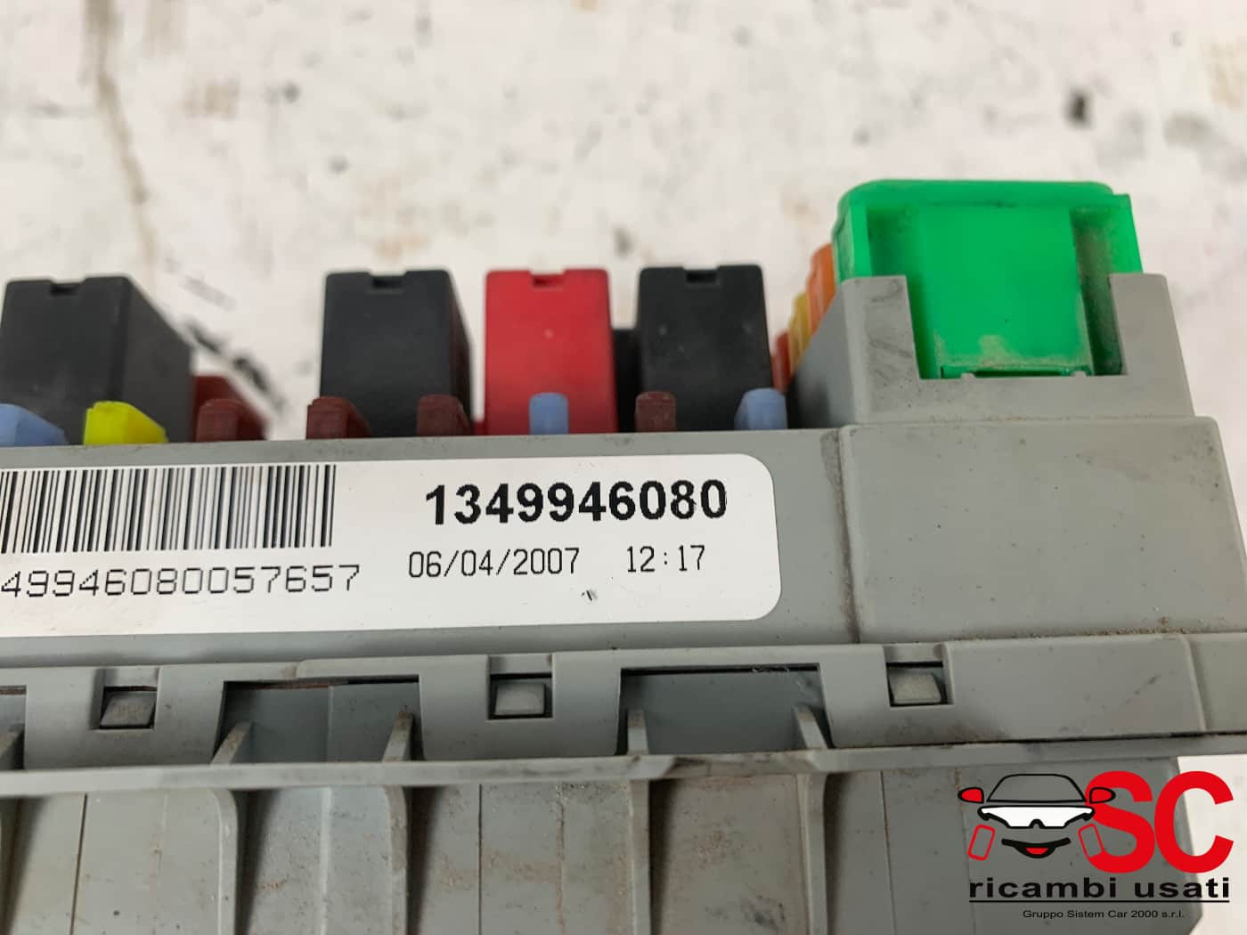 1349946080 CENTRALINA PORTA FUSIBILI FIAT Ducato 5° Serie diesel