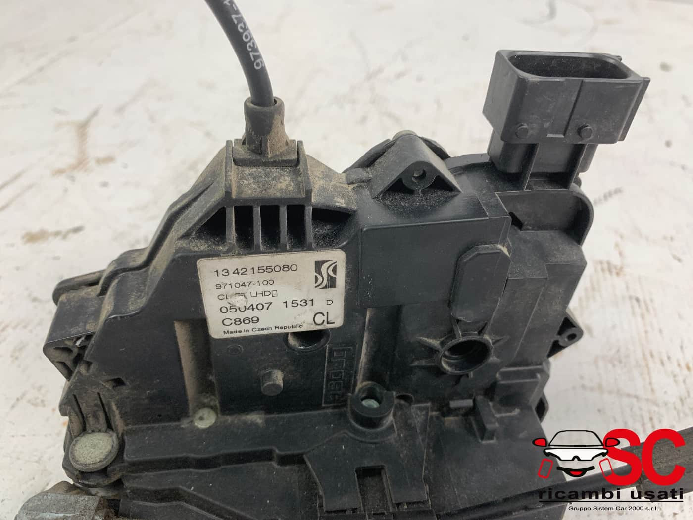 SERRATURA ANTERIORE SINISTRA FIAT Ducato 5° Serie 1342155080 (06>14)