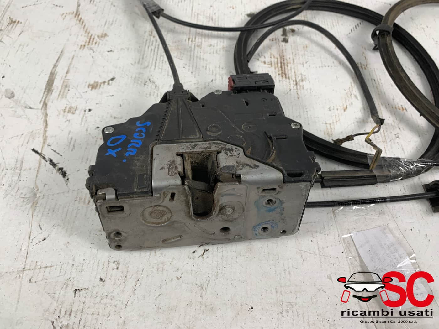SERRATURA PORTA SCORREVOLE DX FIAT Ducato 5° Serie 1348633080 (06>14)