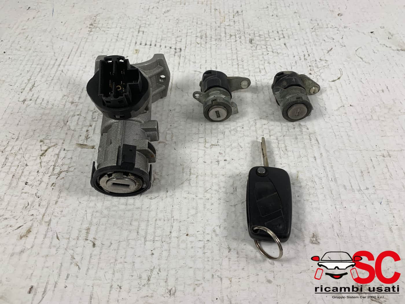 1348421080 BLOCCHETTO ACCENSIONE CON CHIAVE PIU FIAT Ducato 5° Serie diesel
