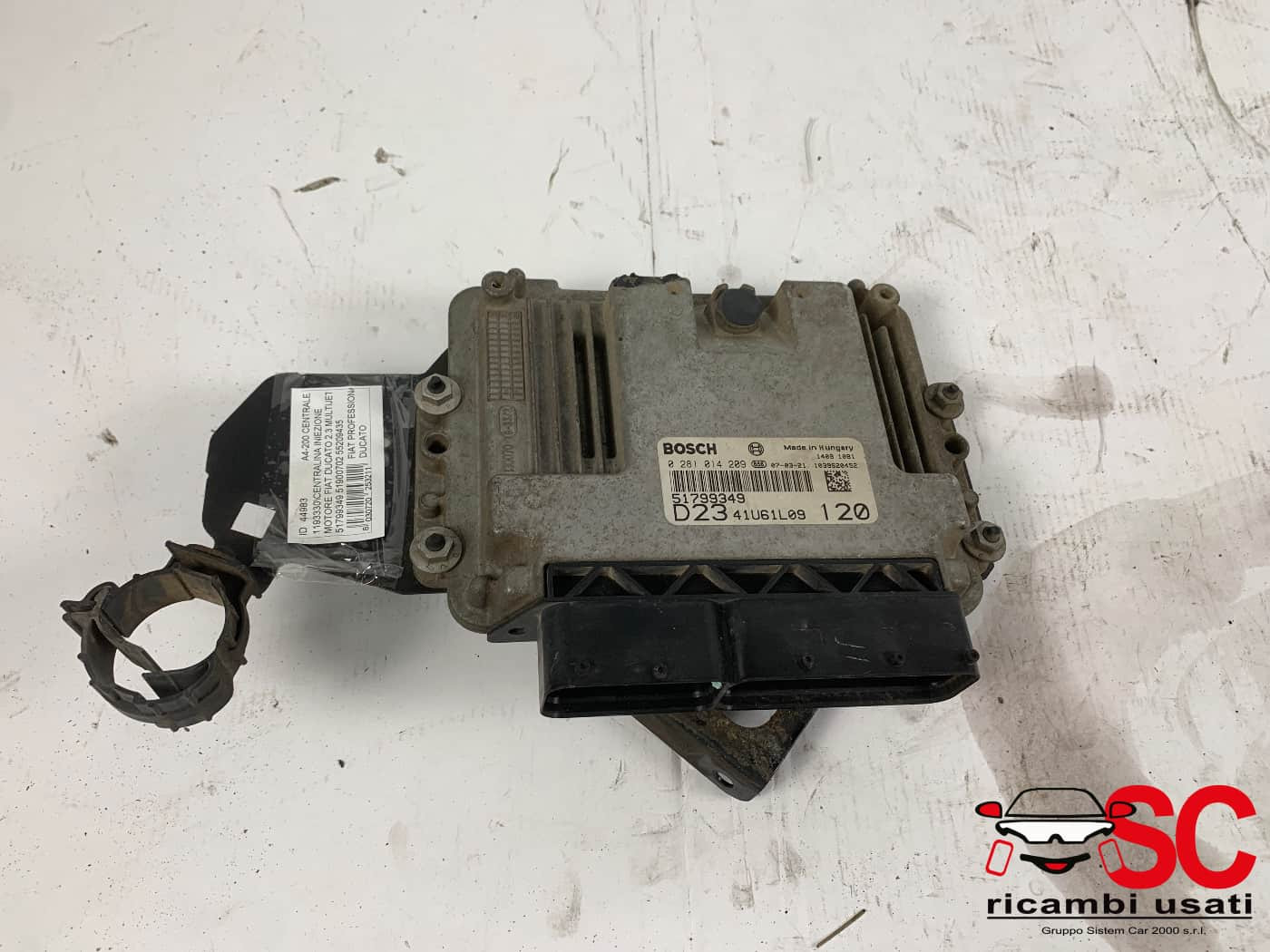 51799349 CENTRALINA MOTORE FIAT Ducato 5° Serie diesel