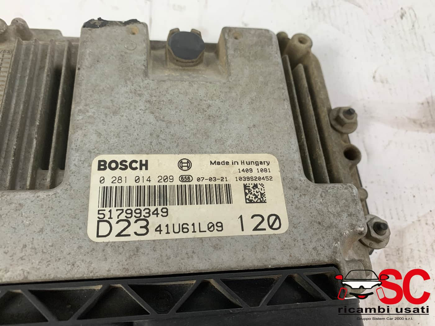 51799349 CENTRALINA MOTORE FIAT Ducato 5° Serie diesel