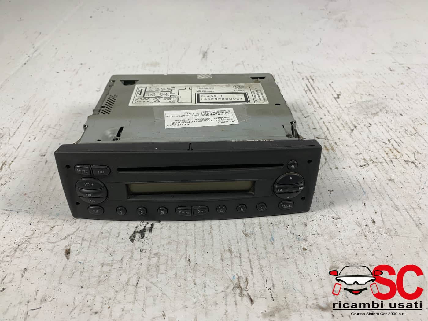AUTORADIO FIAT Ducato 5° Serie 735436239 (06>14)