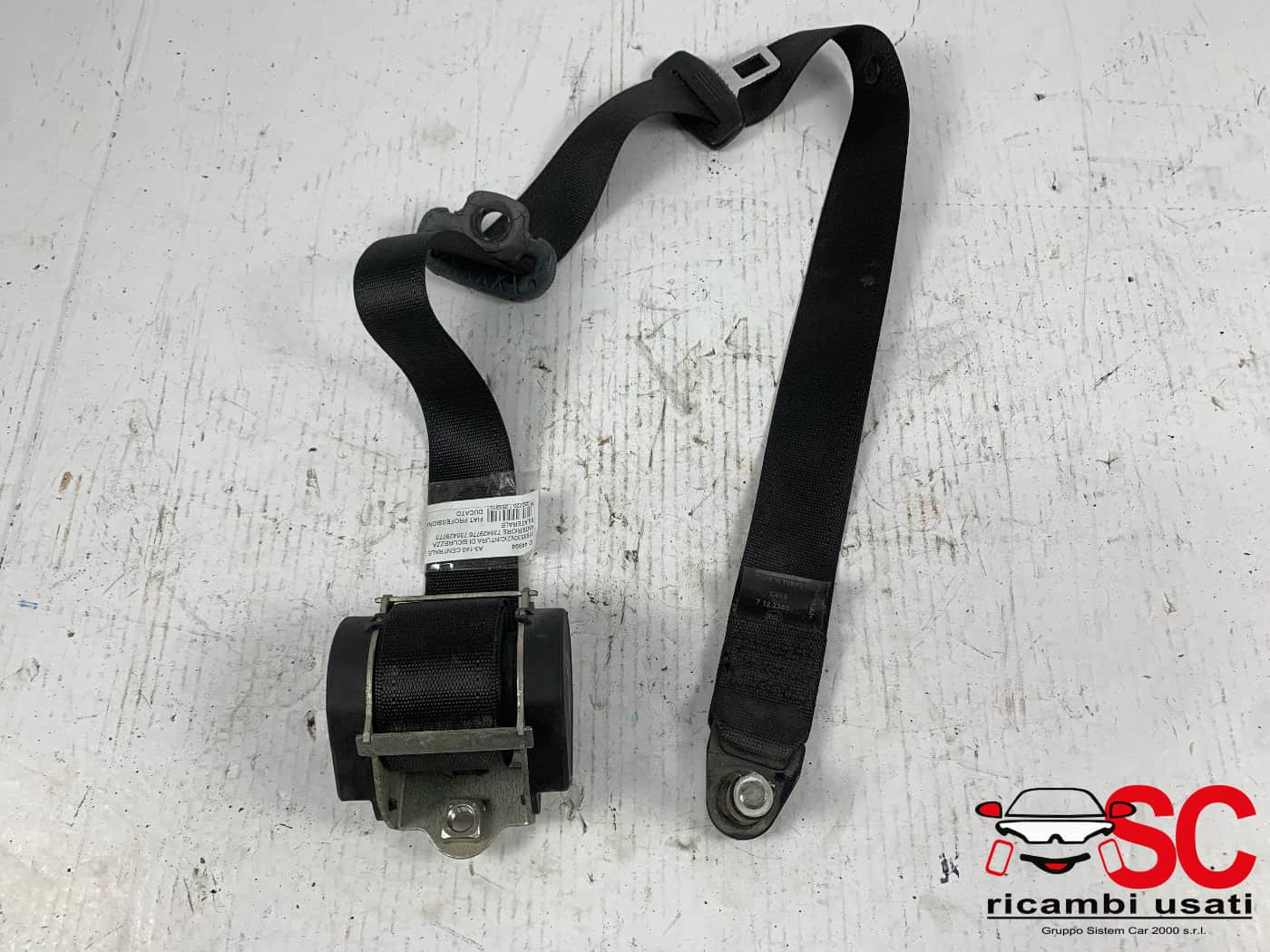CINTURA DI SICUREZZA ANTERIORE DESTRA FIAT Ducato 5&deg; Serie 735429776 (06>14)