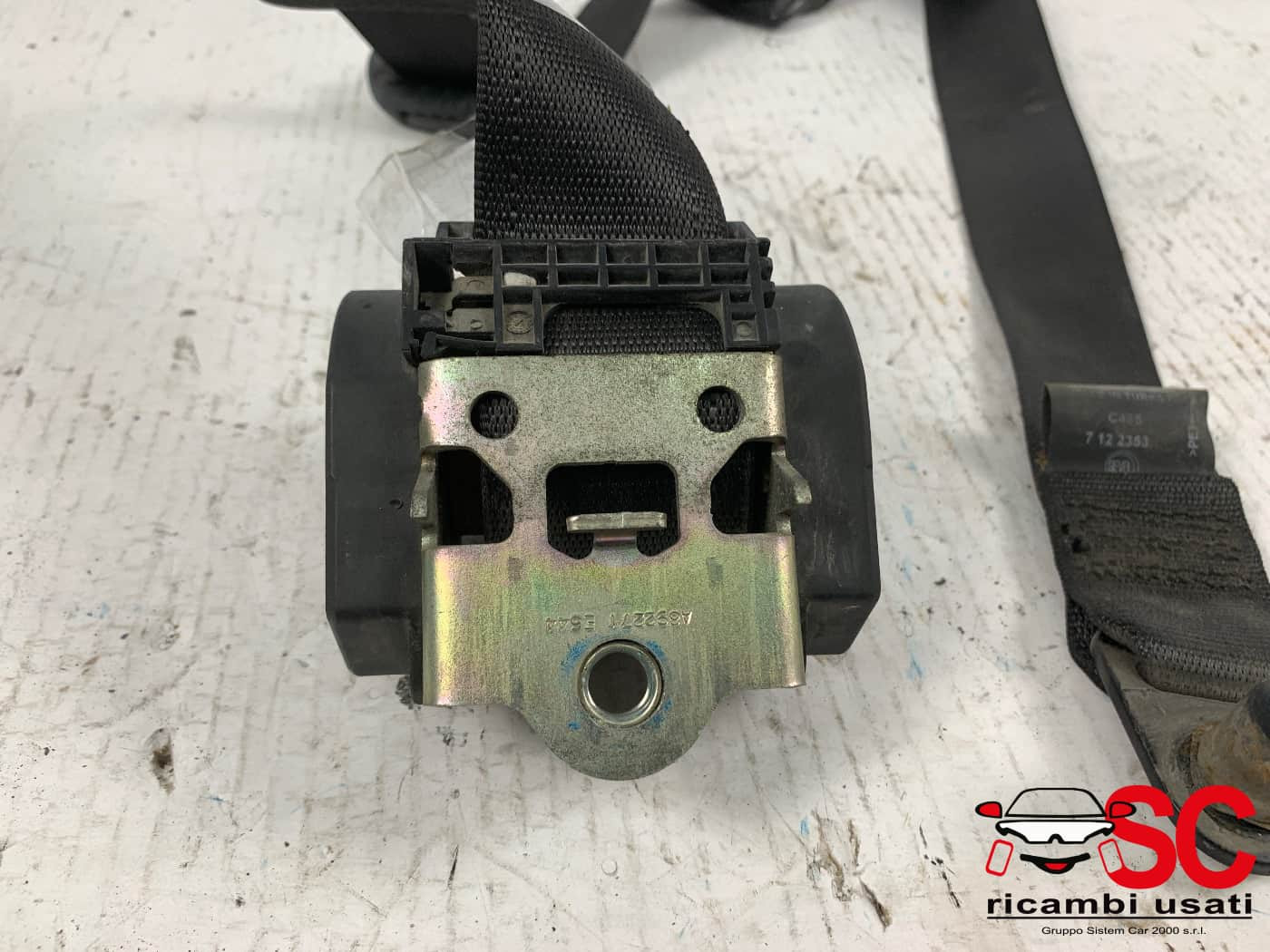 CINTURA DI SICUREZZA ANTERIORE DESTRA FIAT Ducato 5&deg; Serie 735429776 (06>14)