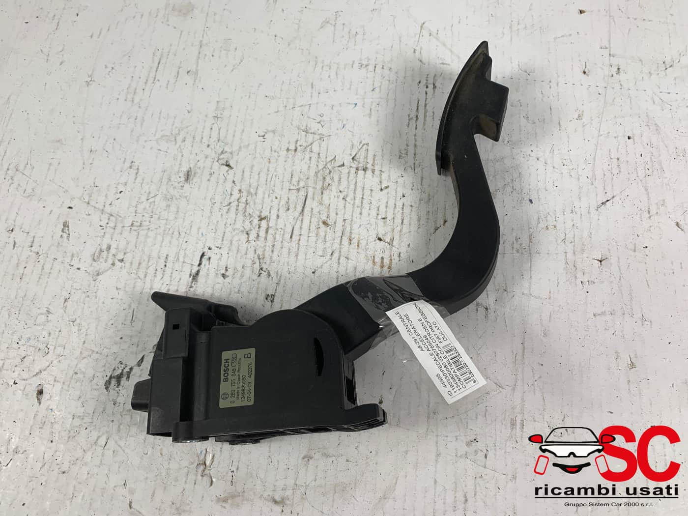 PEDALE ACCELERATORE FIAT Ducato 5° Serie 1349820080 (06>14)