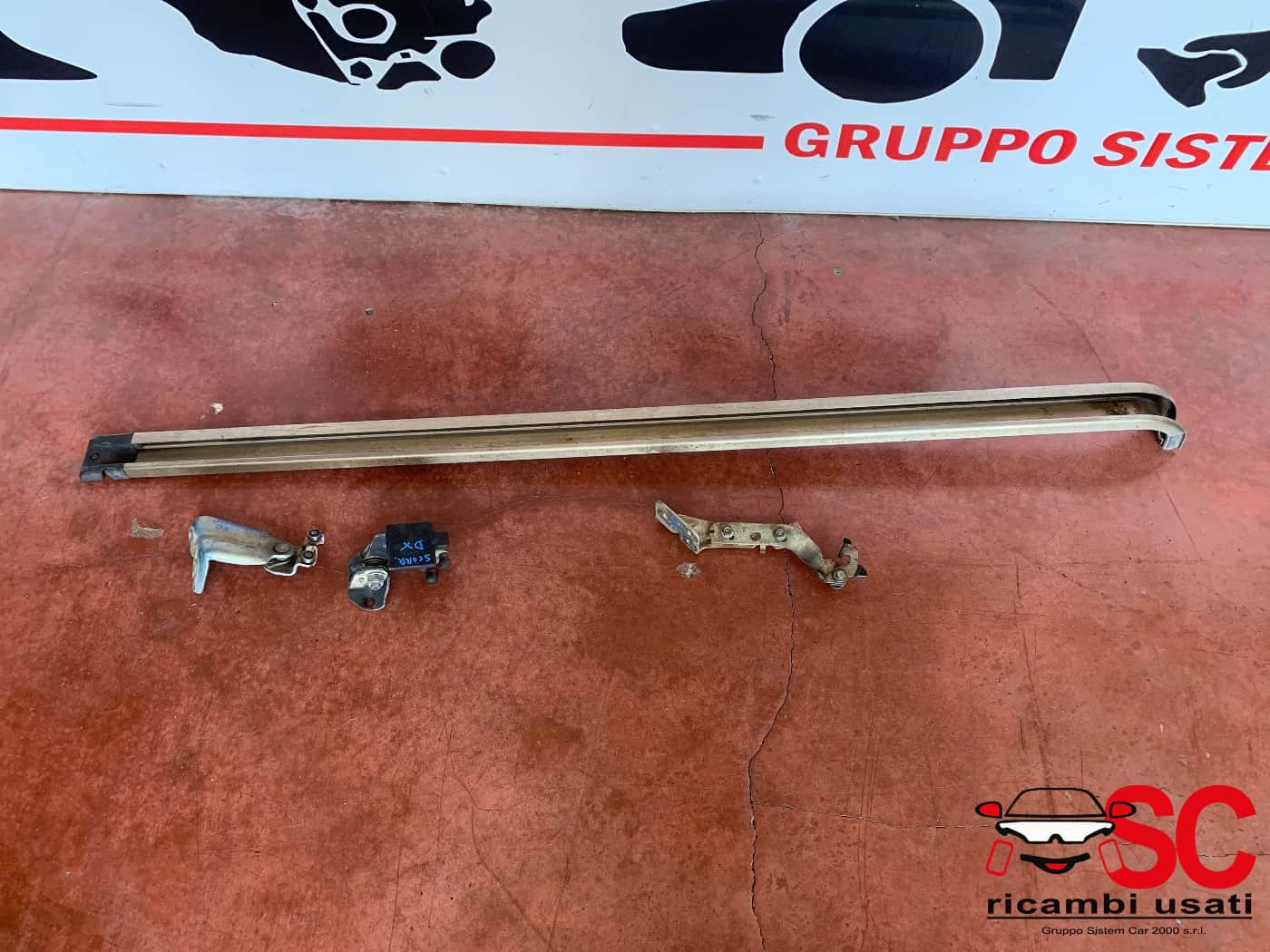 1363923080 GUIDA PORTA SCORREVOLE DESTRA FIAT Ducato 5° Serie diesel