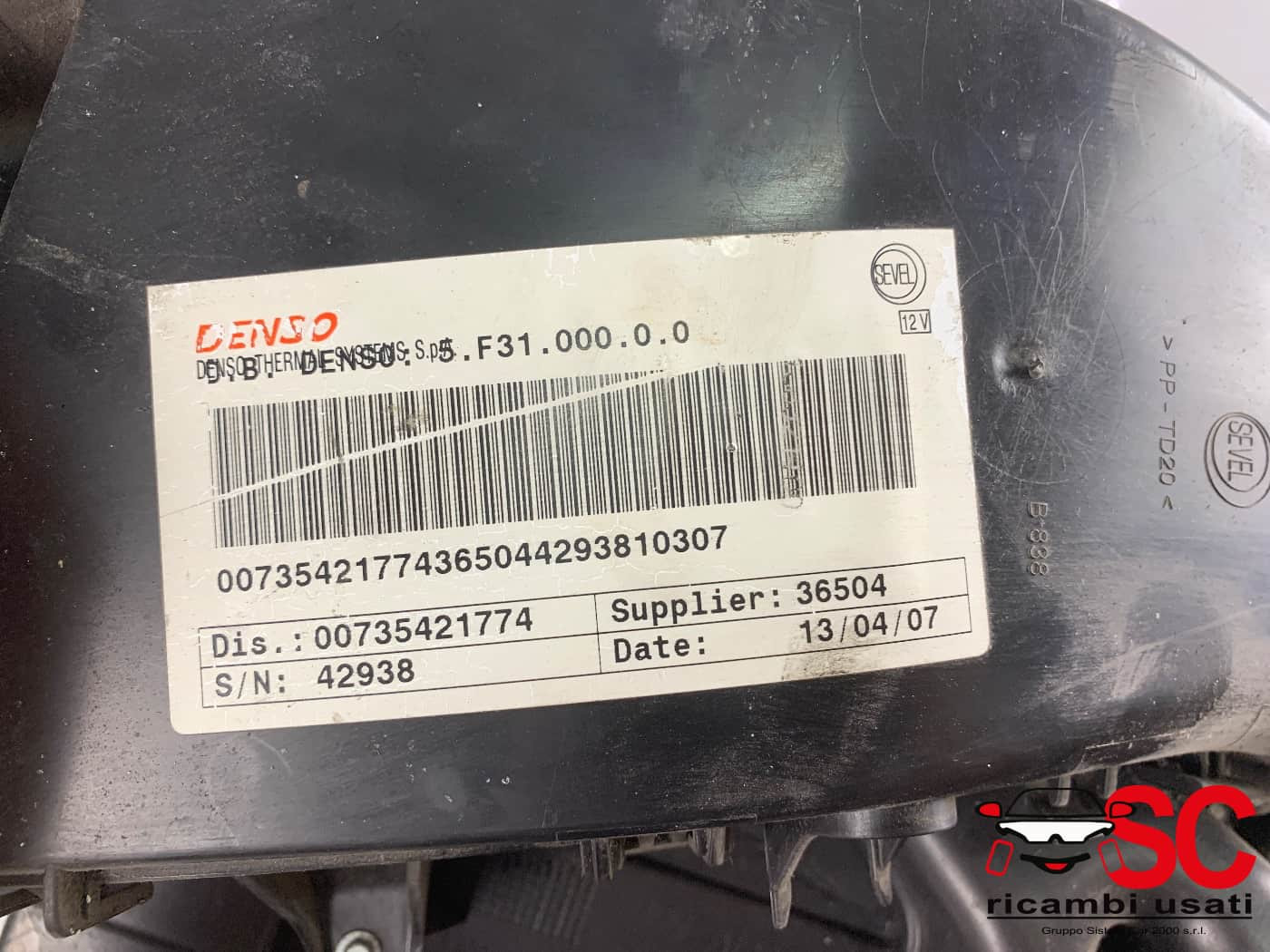 STUFA FIAT Ducato 5° Serie 735456795 (06>14)