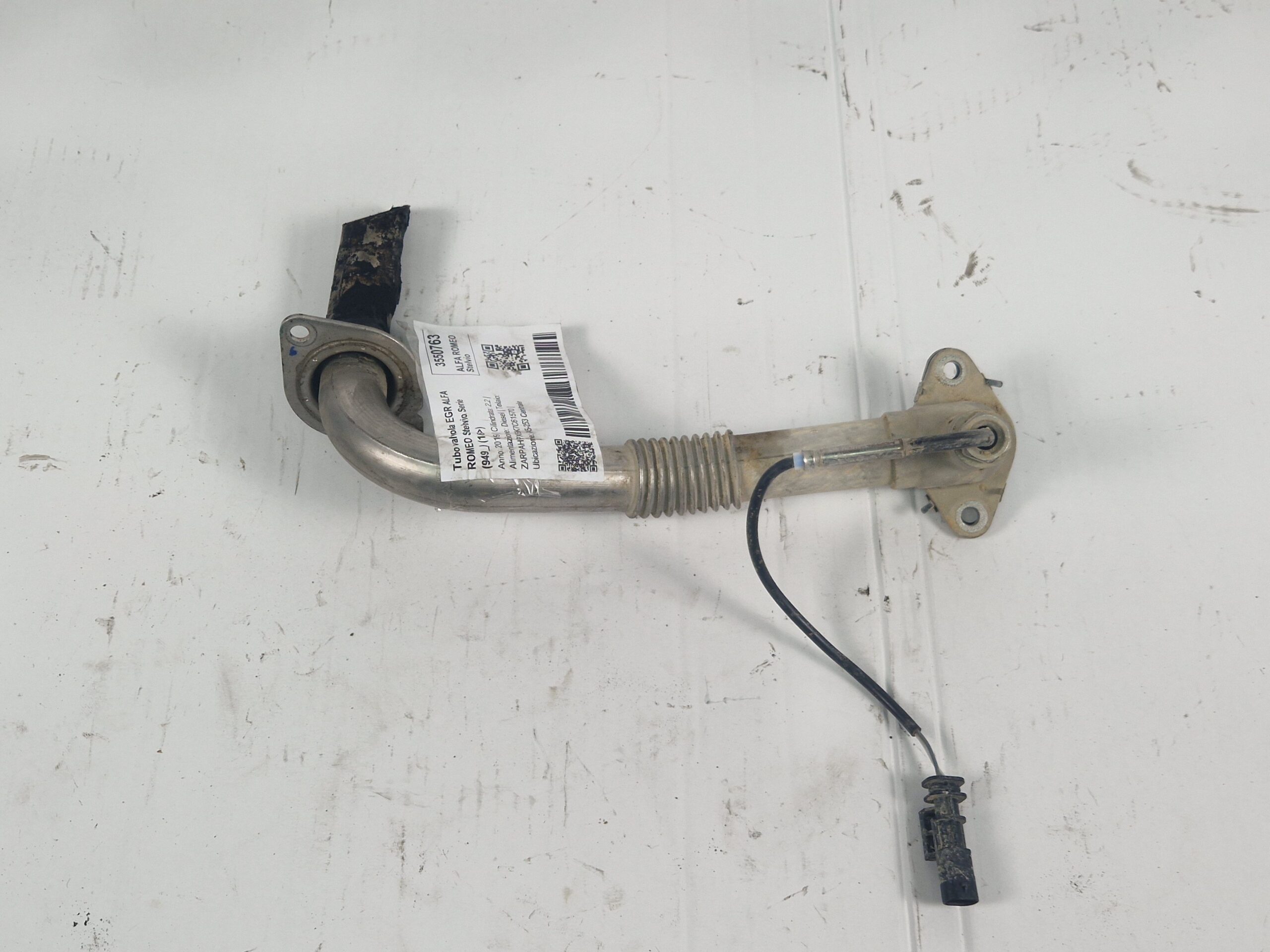 55281782 TUBO VALVOLA EGR ALFA ROMEO Stelvio Serie (949_) Diesel 2.2 55284529