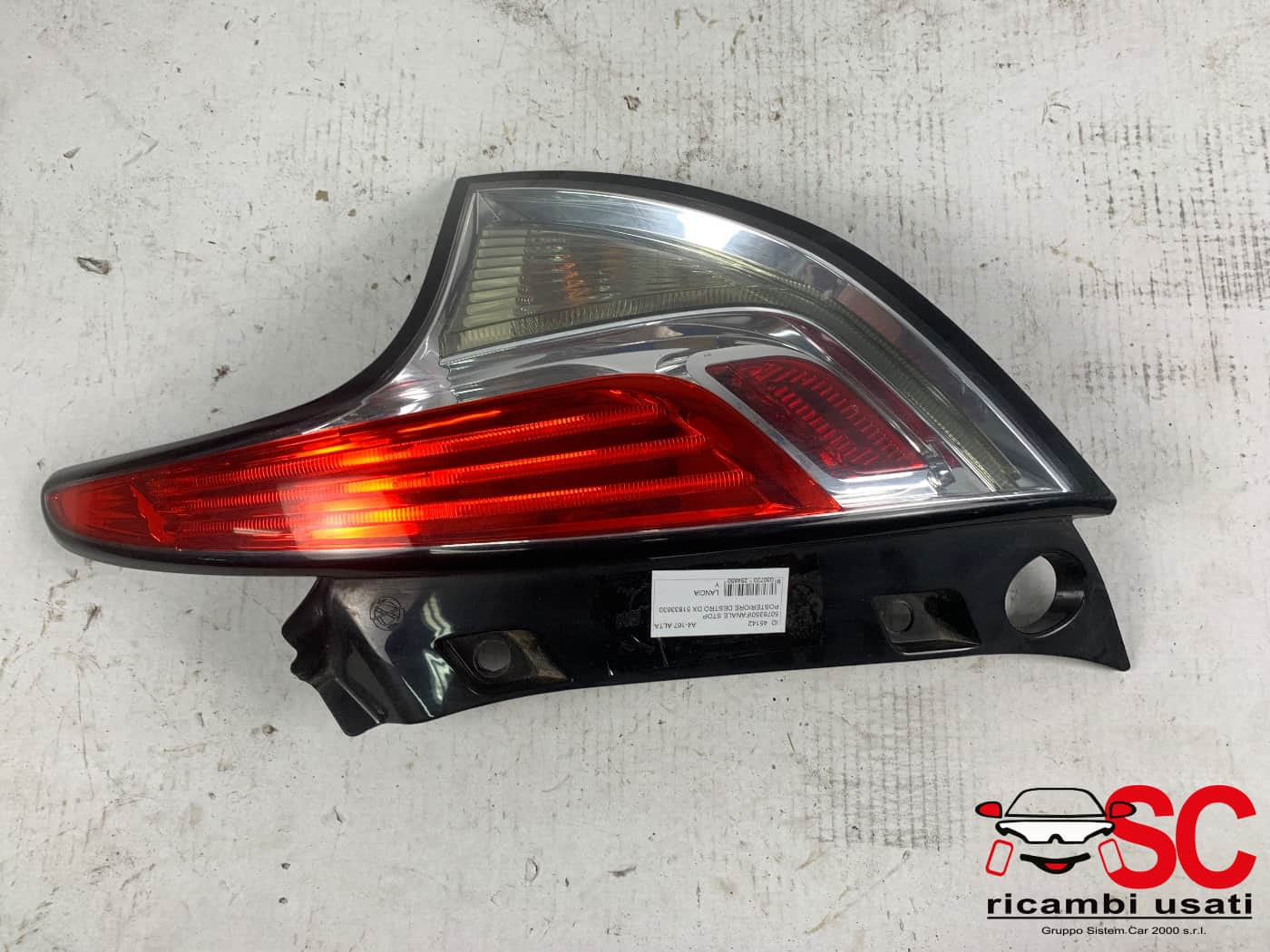 STOP FANALE POSTERIORE DESTRO LANCIA Ypsilon 4° Serie 51833630 (11>23)
