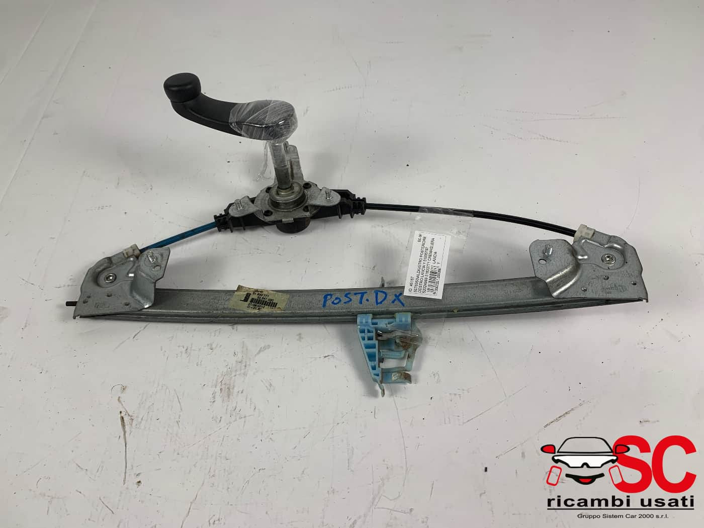 MECCANISMO ALZAVETRO POST. DX LANCIA Ypsilon 4° Serie 51935797 (11>23)