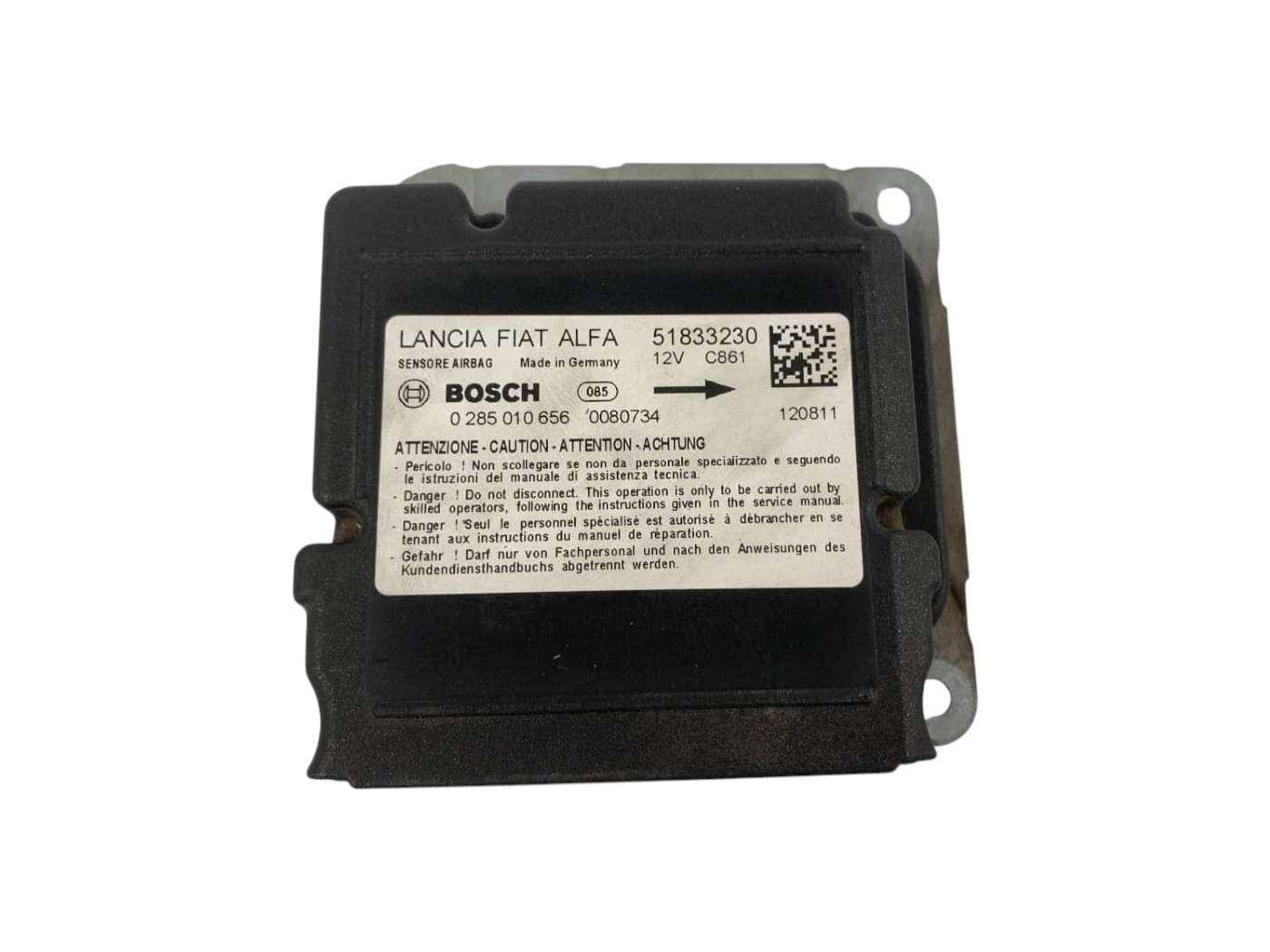 CENTRALINA AIRBAG LANCIA Ypsilon 4° Serie 51833230 (11>23)