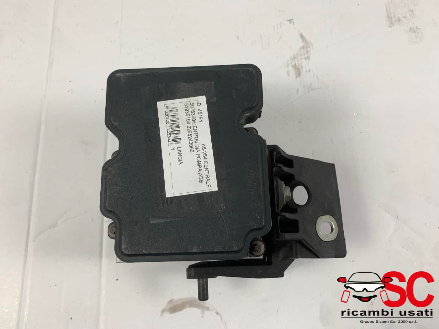 51935196 ABS LANCIA Ypsilon 4° Serie diesel