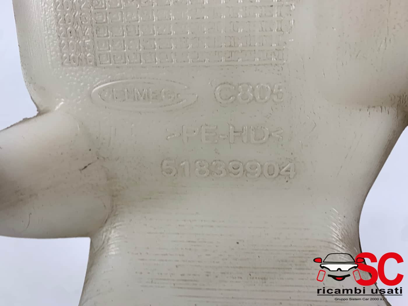 51839904 VASCHETTA TERGI ANT LANCIA Ypsilon 4° Serie diesel