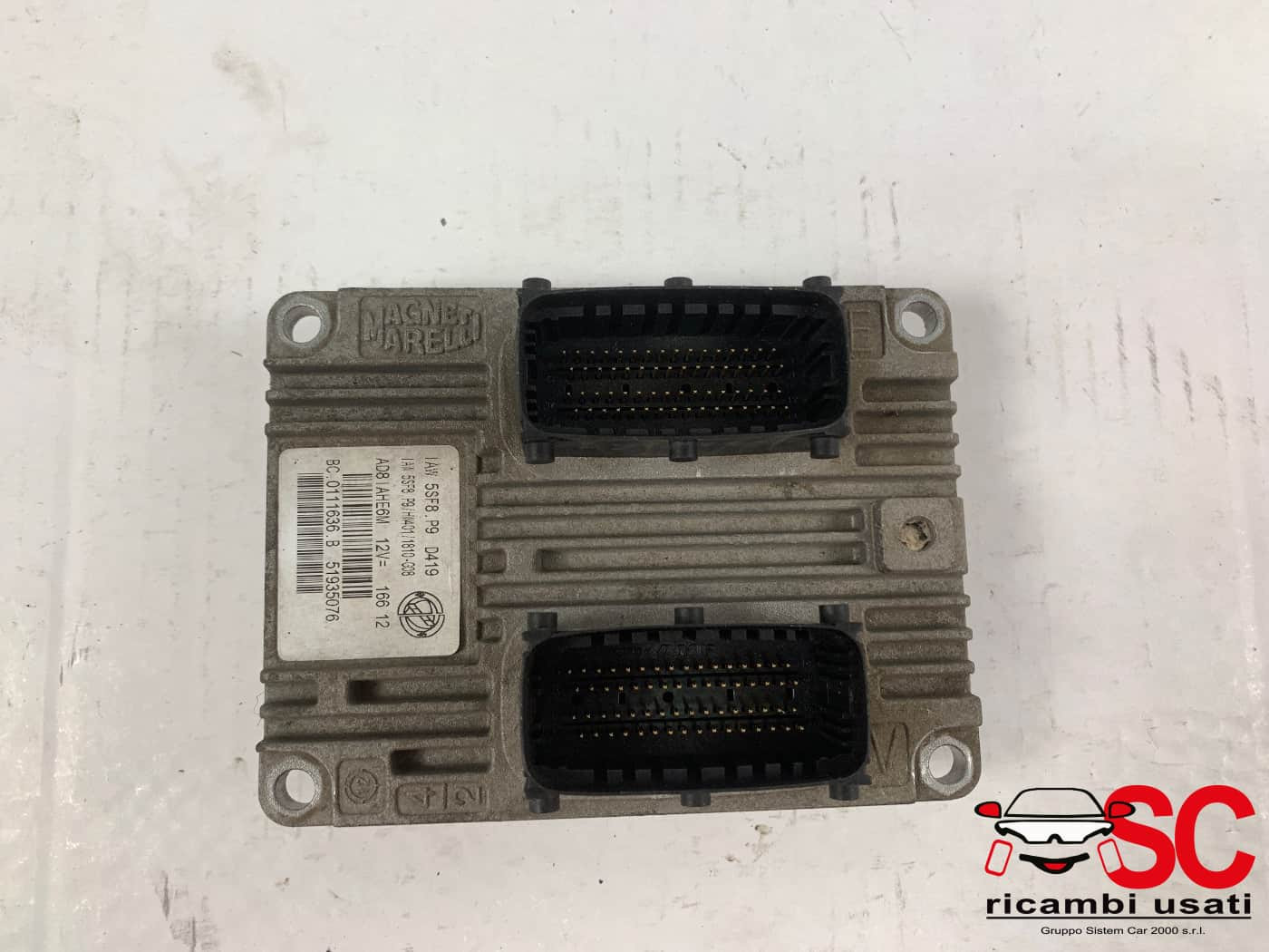 51935076 CENTRALINA MOTORE LANCIA Ypsilon 4° Serie benzina