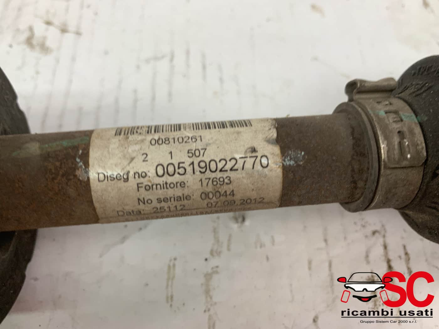 SEMIASSE ANTERIORE DESTRO LANCIA Ypsilon 4° Serie 51902277 (11>23)