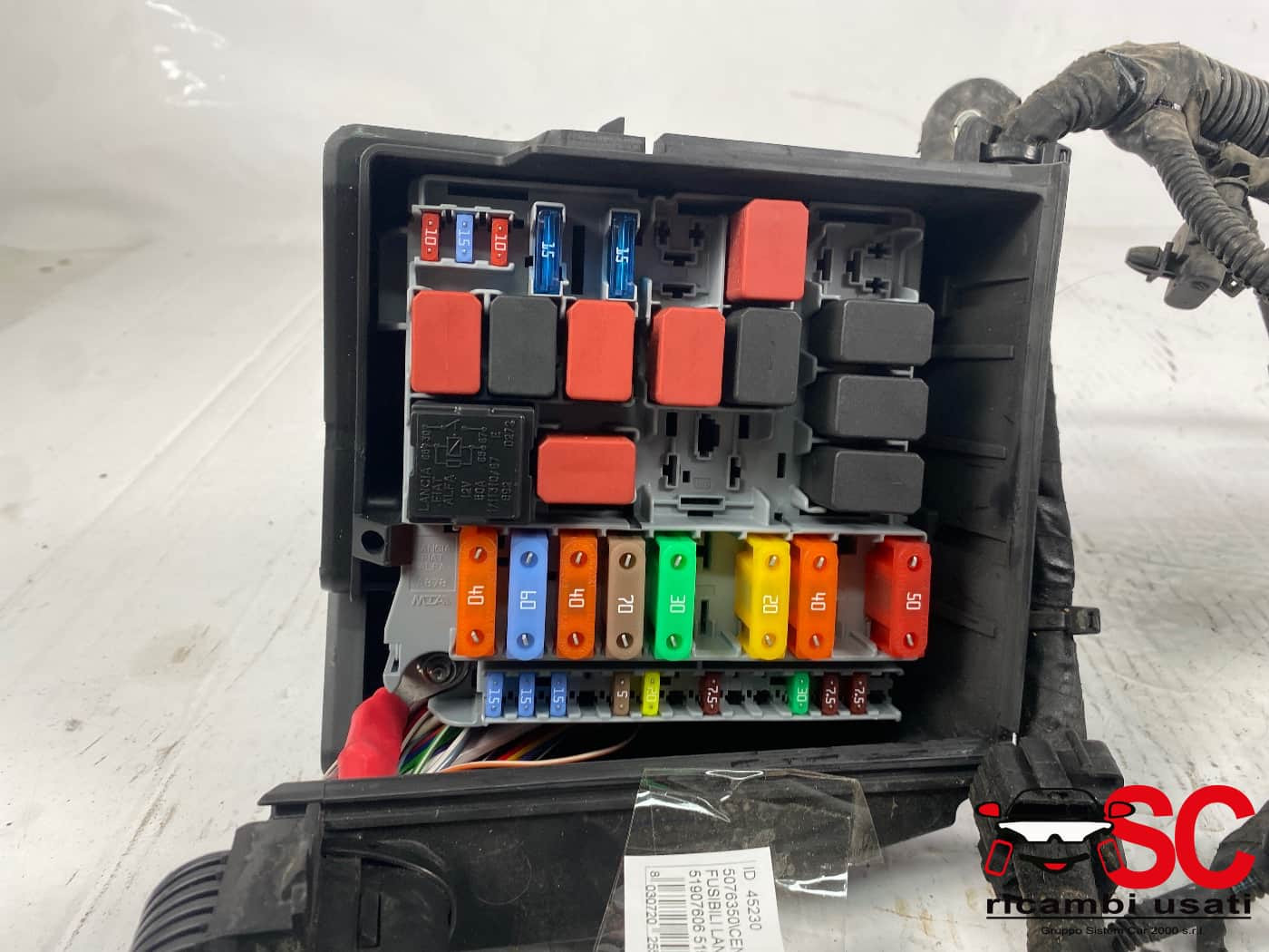 51907606 CENTRALINA PORTA FUSIBILI LANCIA Ypsilon 4° Serie benzina