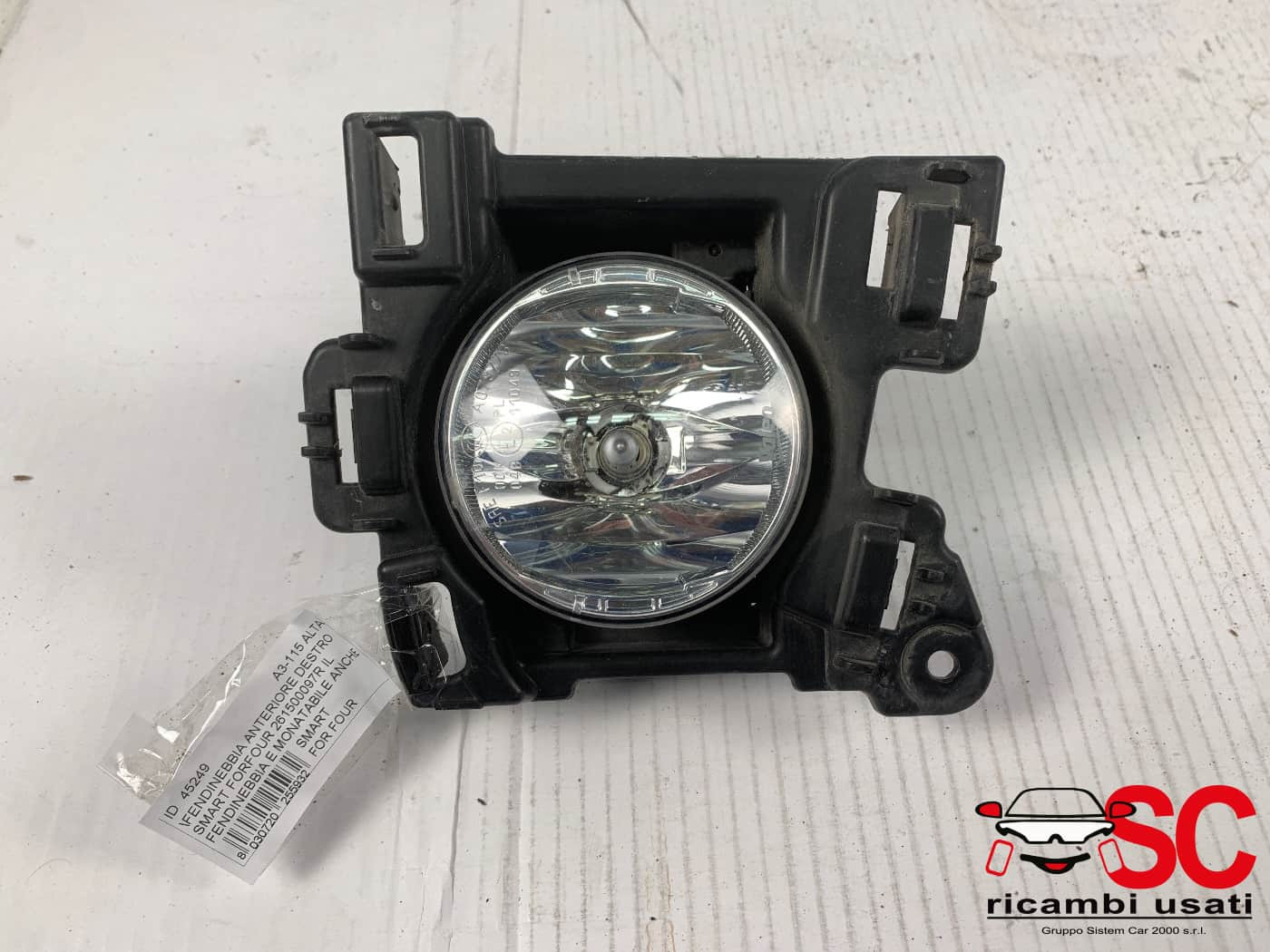FENDINEBBIA ANTERIORE SMART Fortwo Coupé (W453) 261500097R (14>)