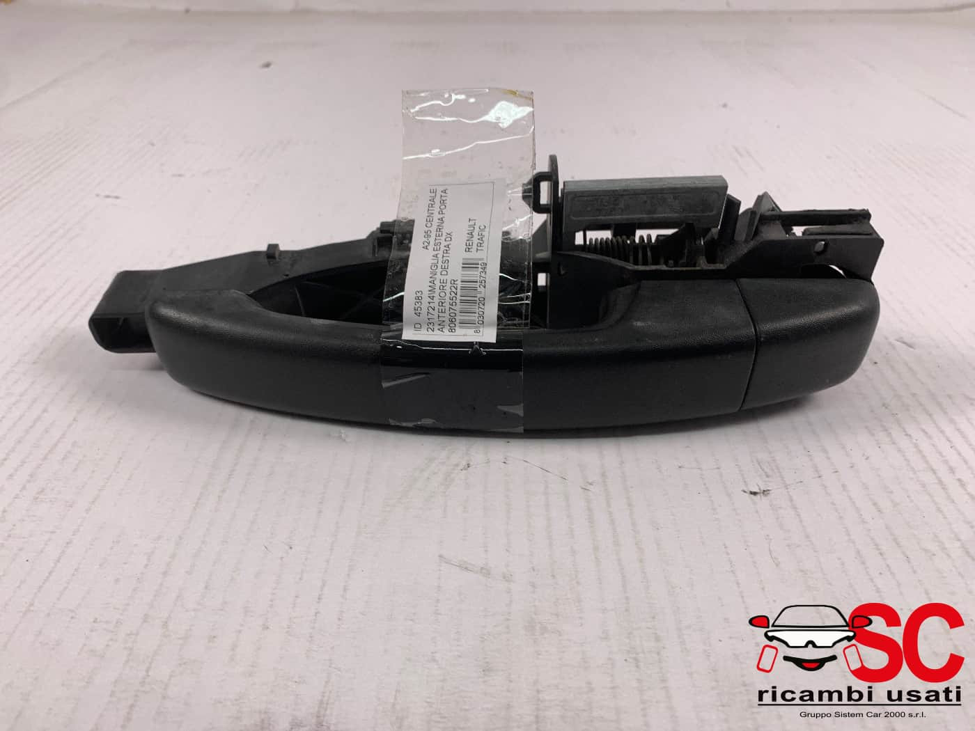 MANIGLIA ESTERNA ANTERIORE DESTRA RENAULT Trafic Serie 806075522R (14>)