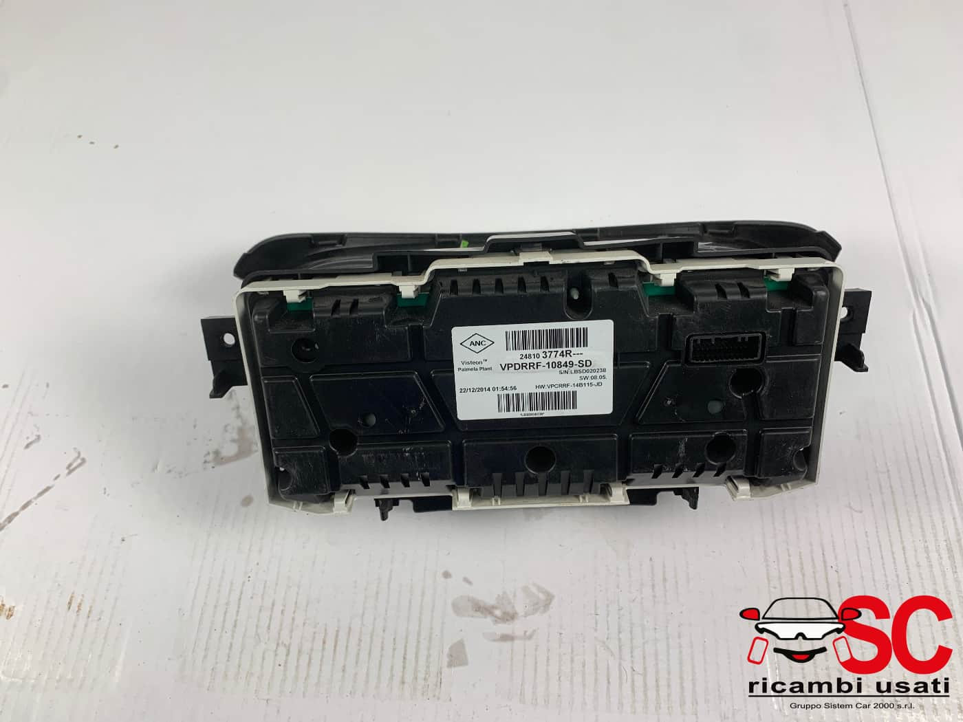 QUADRO STRUMENTI RENAULT Trafic Serie 248103774R (14>)