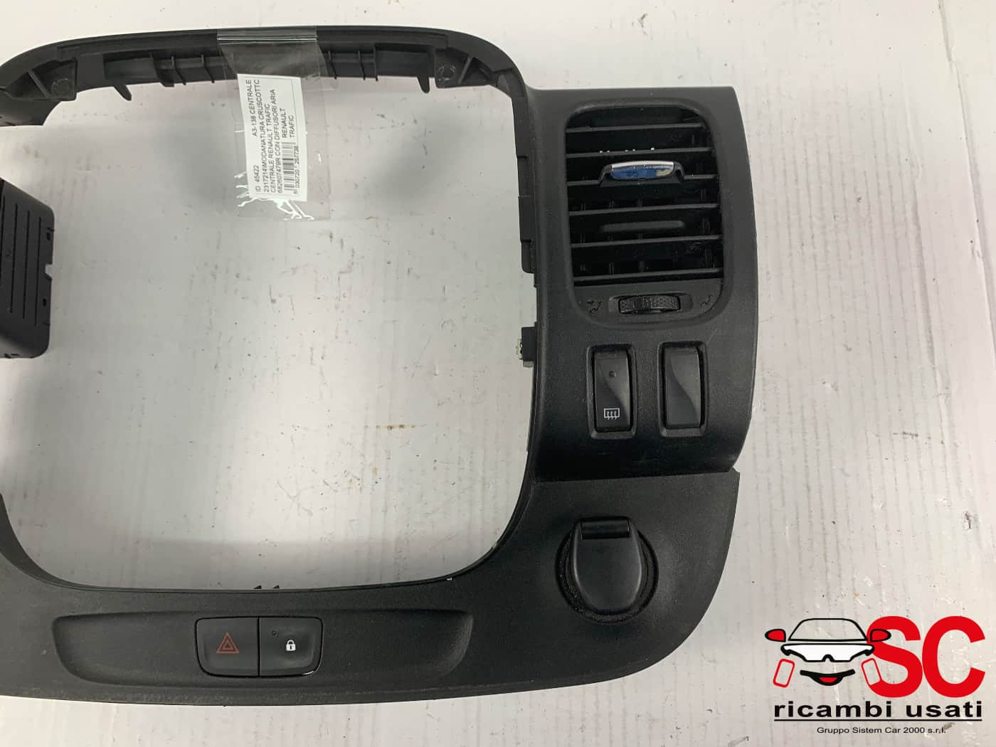 RIVESTIMENTO CRUSCOTTO RENAULT Trafic Serie 682607479R (14>)