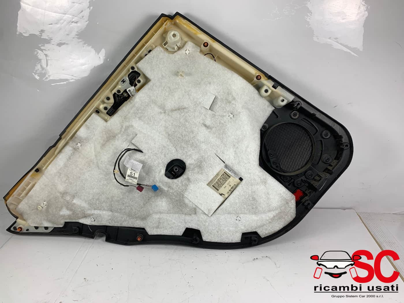 PANNELLO INTERNO PORTIERA POST DX MERCEDES ML W166 4° Serie A1667300270 (11>)